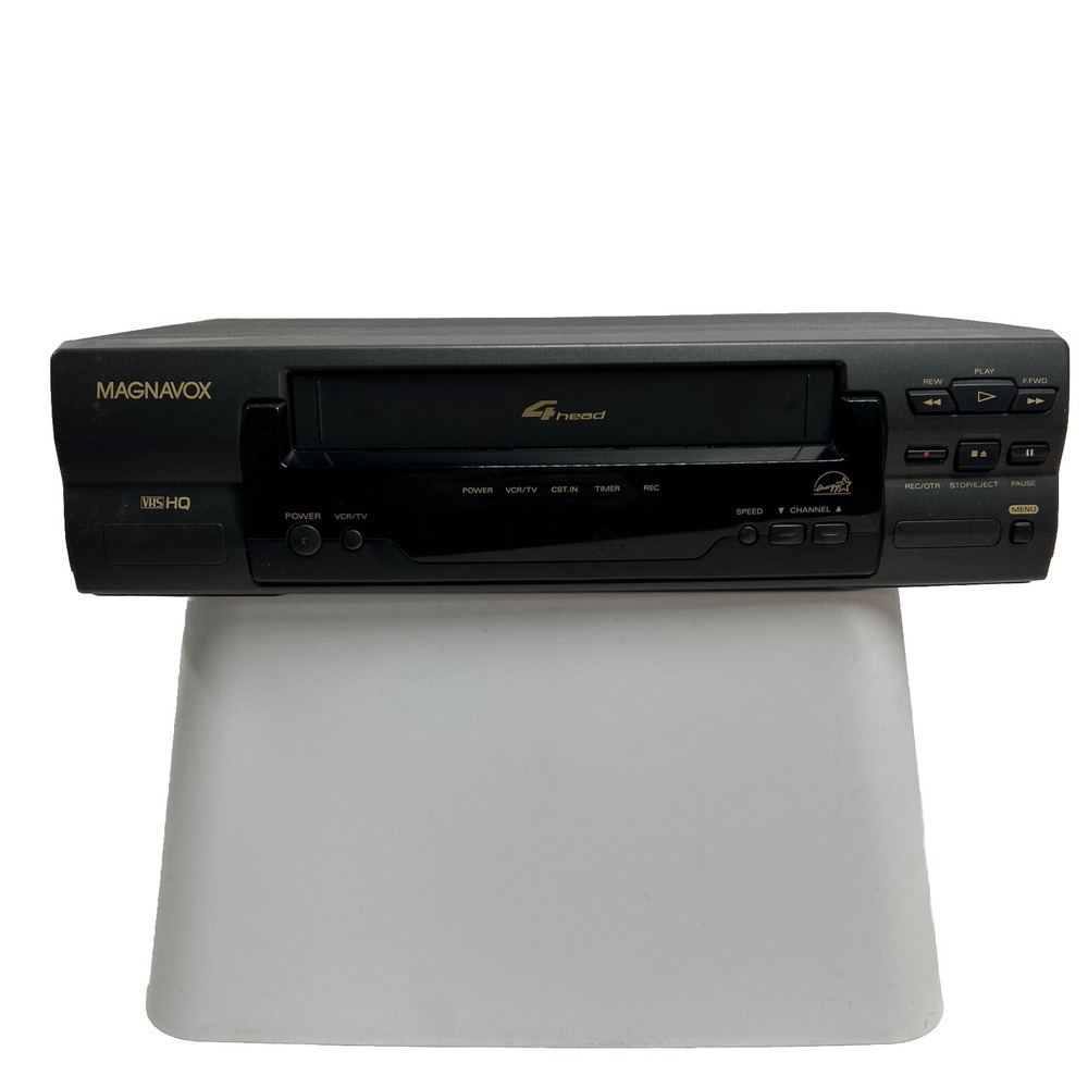 🔥🔥🔥Phillips Magnavox VCR VR401BMG23 4-Head VHS Tape Player Makes Noise!